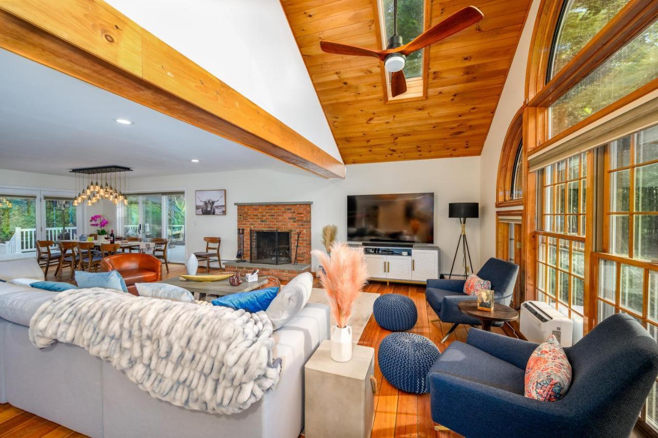 Mountain Blue Vista - Luxury Retreat Near Ski Resorts With Pond, Firepit And Hot Tub Виндхам Экстерьер фото