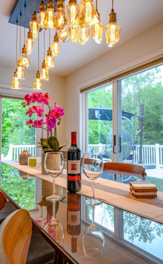 Mountain Blue Vista - Luxury Retreat Near Ski Resorts With Pond, Firepit And Hot Tub Виндхам Экстерьер фото